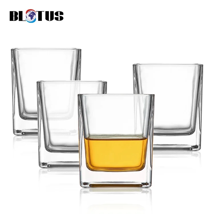 Glass Cups Highball Drinking Glasses for Whiskey  Wine Beer Cocktails Juice Iced Tea Coffee Mixed Drinks Kitchen Party Home