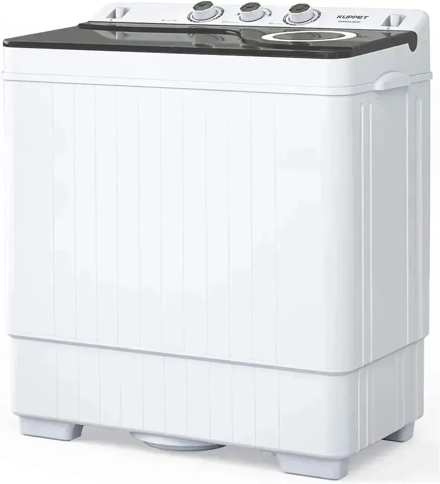 Hot sale KUPPET Compact Twin Tub Portable Mini Washing Machine 26lbs Capacity 2023 NEW PRODUCT