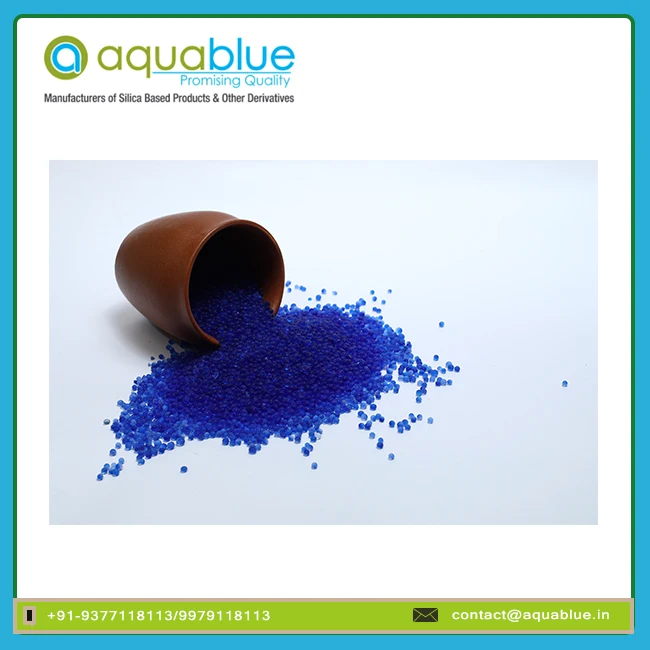 2024 Chemical Auxiliary Agent Blue Silica Gel Color Changing Foodstuff Silica Gel Adsorbent Blue Silica Gel
