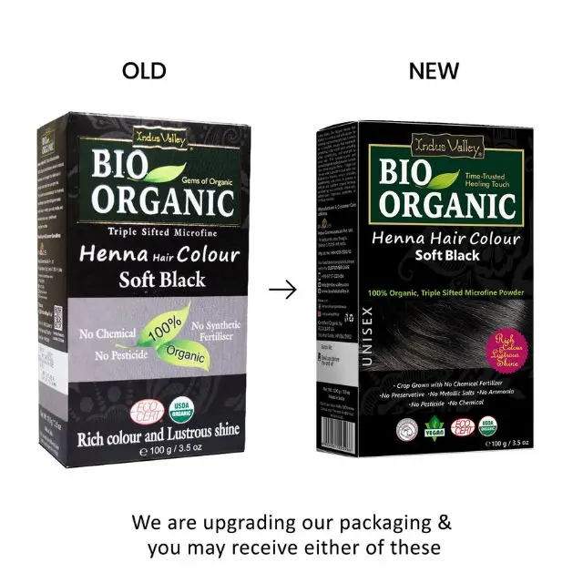 EU Approved Henna Powder Hair Dye Semi Permanent Private Label Hair Color Natural Bio Organic Black Hair Color OEM Hot Sale