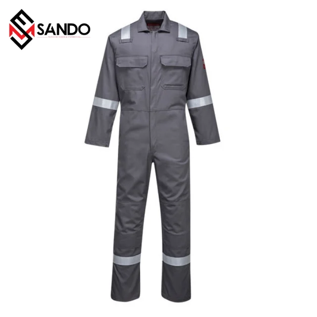 Wholesale Custom Worker Wear Highly Visibility Coverall Working Uniform Safety Clothing coverall suits for work