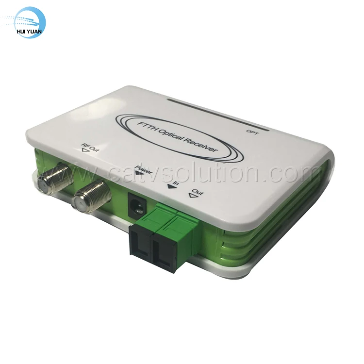 PON ONU  CATV Node Mini FTTH WDM Receiver Triplexer Minimode With Two RF Port Optical Receiver