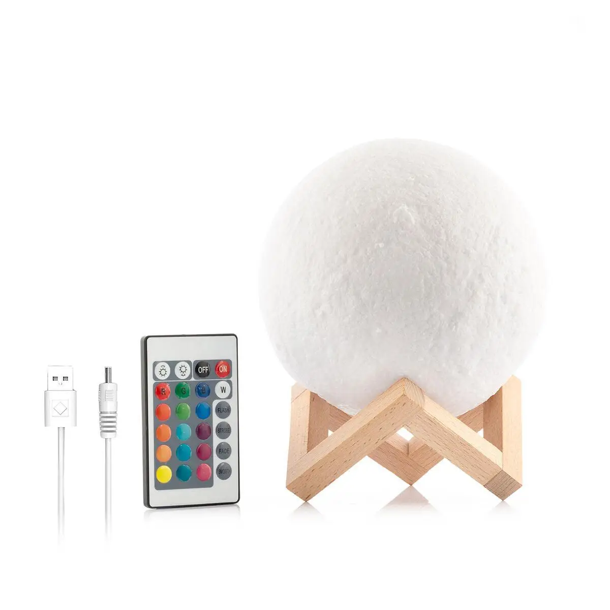 InnovaGoods Moondy Rechargeable LED Lamp