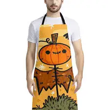Subbank Wholesale Chef Cooking Apron Sublimation Blank Linen Adult Kitchen Aprons Personalized Custom Logo Sublimation Apron