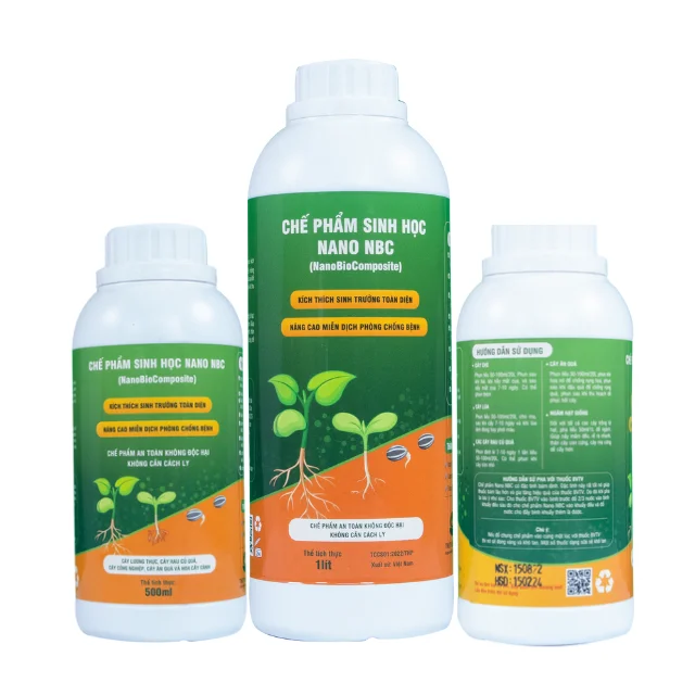 Композитная Высококачественная бутылка для биологических удобрений Nano Chitosan 500 мм, Произведено во Вьетнаме