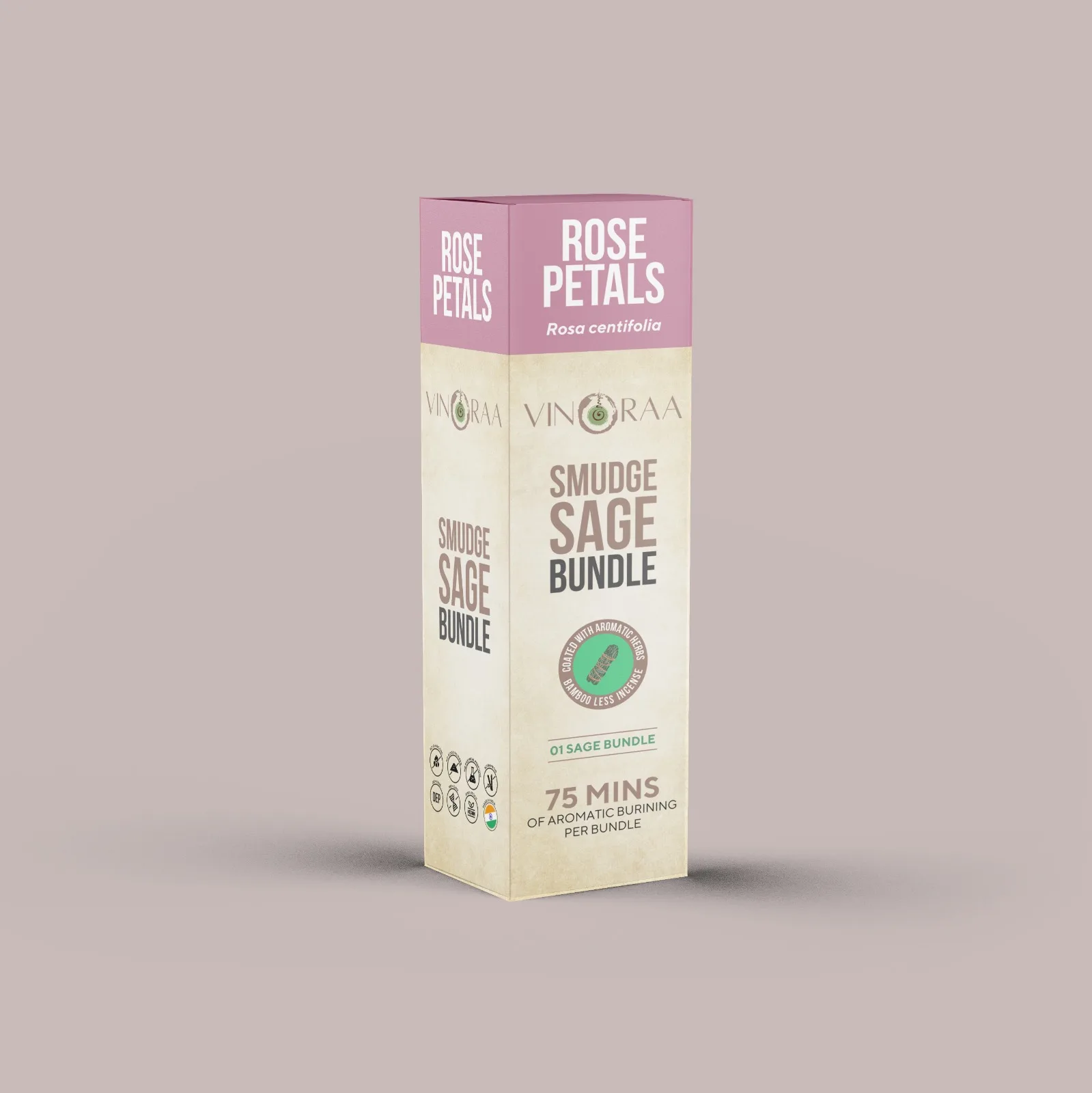 Rose Petals and Sage Bundle for Candle Warmers for Adding Aromatic Beauty  White Sage leaves incense rose petal incense