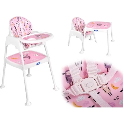 Best Offer Baby Feeding High Chair Baby Table And Chair OEM Customized Logo Living Style Hot Sale Seat 2024