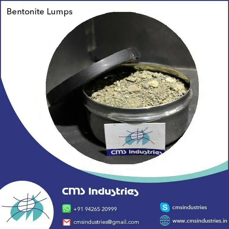 Bulk Supplement Wholesaler Price Well Drilling Bentonite Lumps