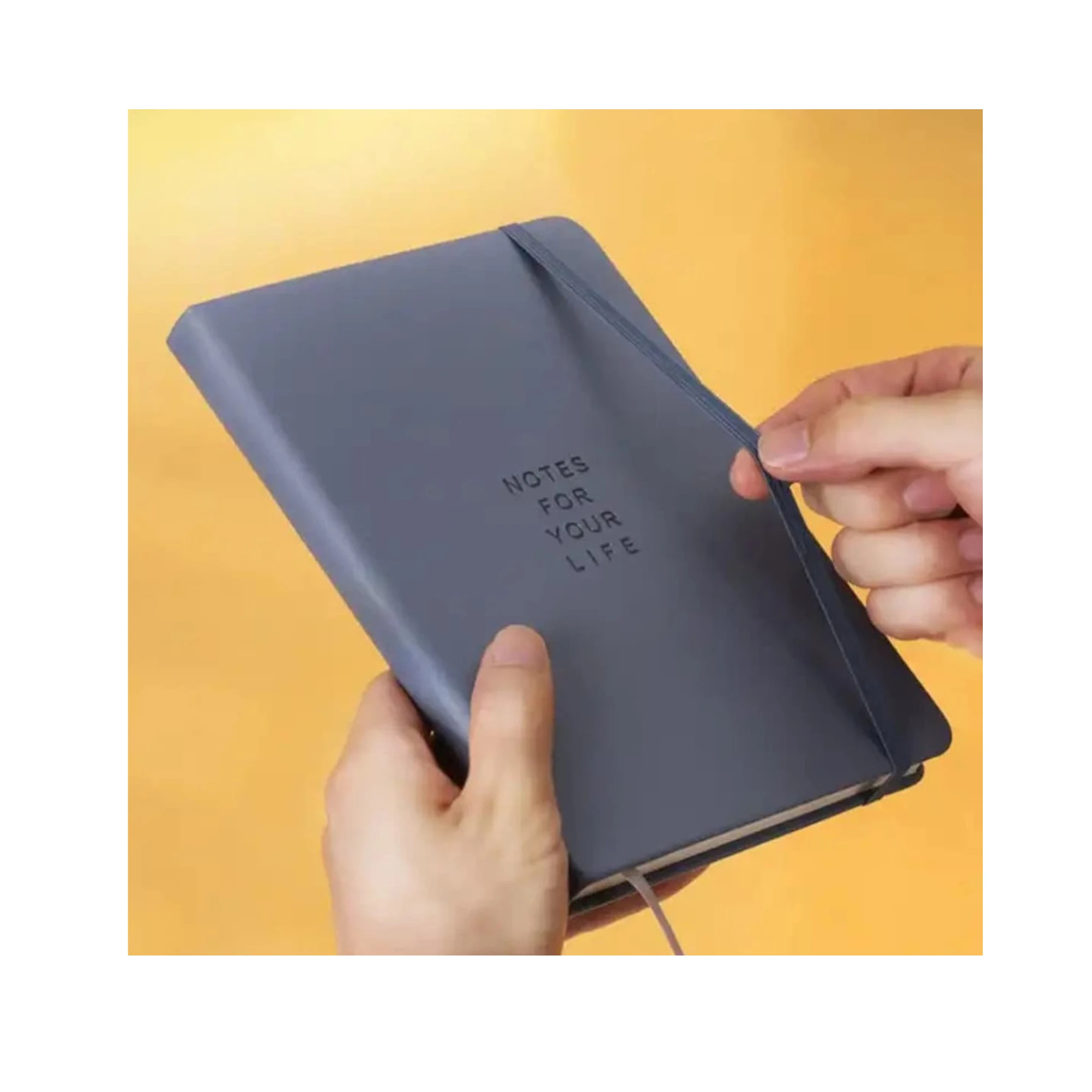 Оптовая продажа записная книжка из искусственной кожи с пользовательским логотипом