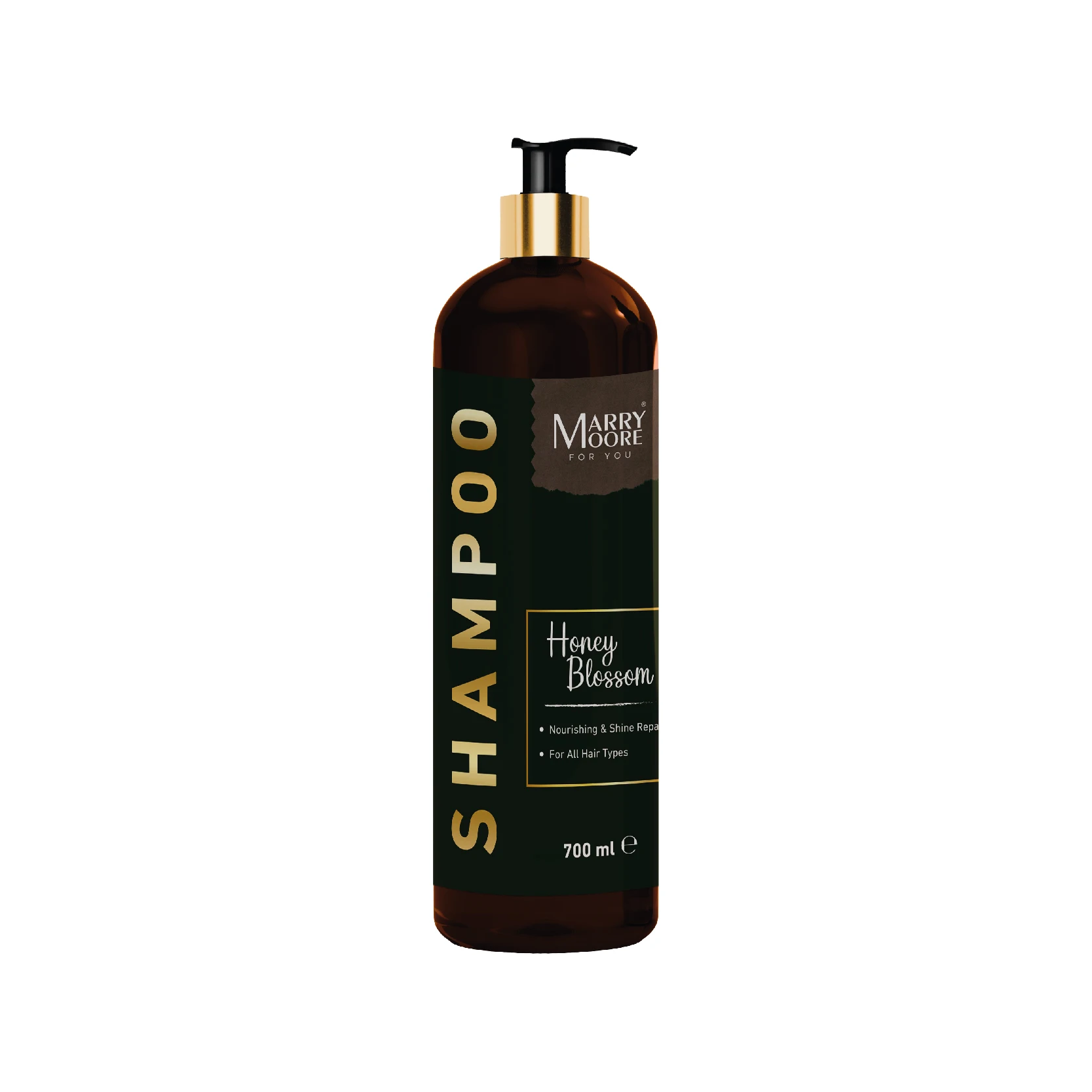 Marry Moore - 700mL For  Honey Blossom Scented Moisturizing All Hair Types Shampoo