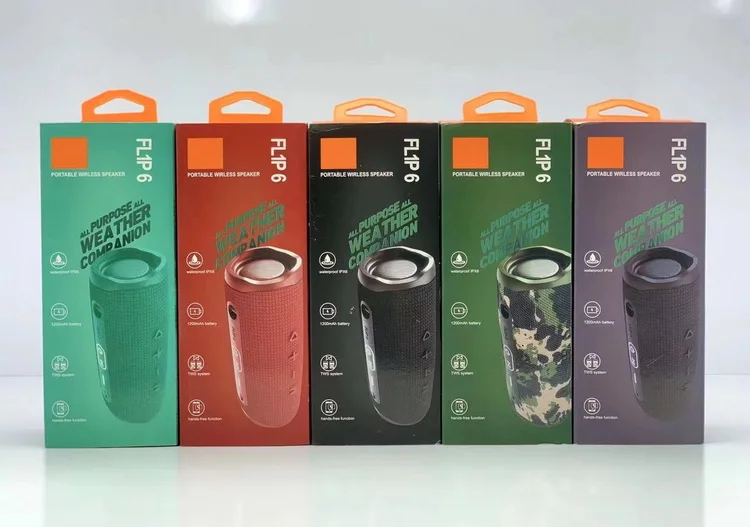 FLIP6 factory direct sales New Arrival Speaker Mini Small Subwoofer Speaker For Party