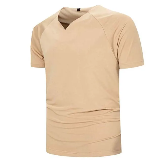 Cheap Price New Fashion Design 100%Cotton Wholesale Sweat Workout Shorts Customs Print Men Shorts Sets Sports Wear V Neck 2022