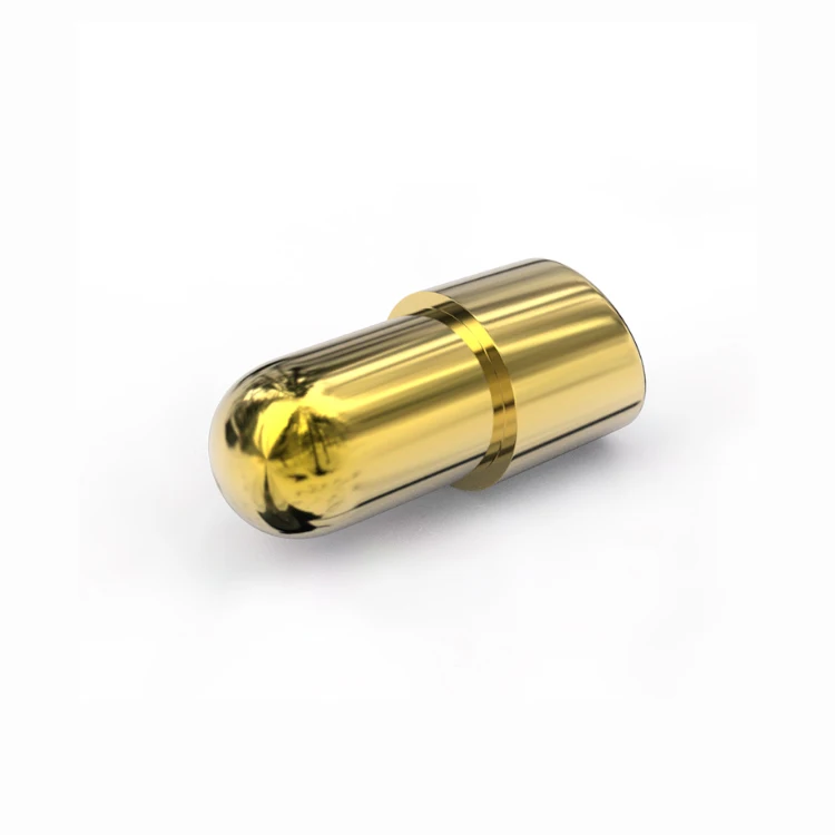 Customizable Brass Gold Plated Stable High Current Contact Pogo Pins For Electronic Products