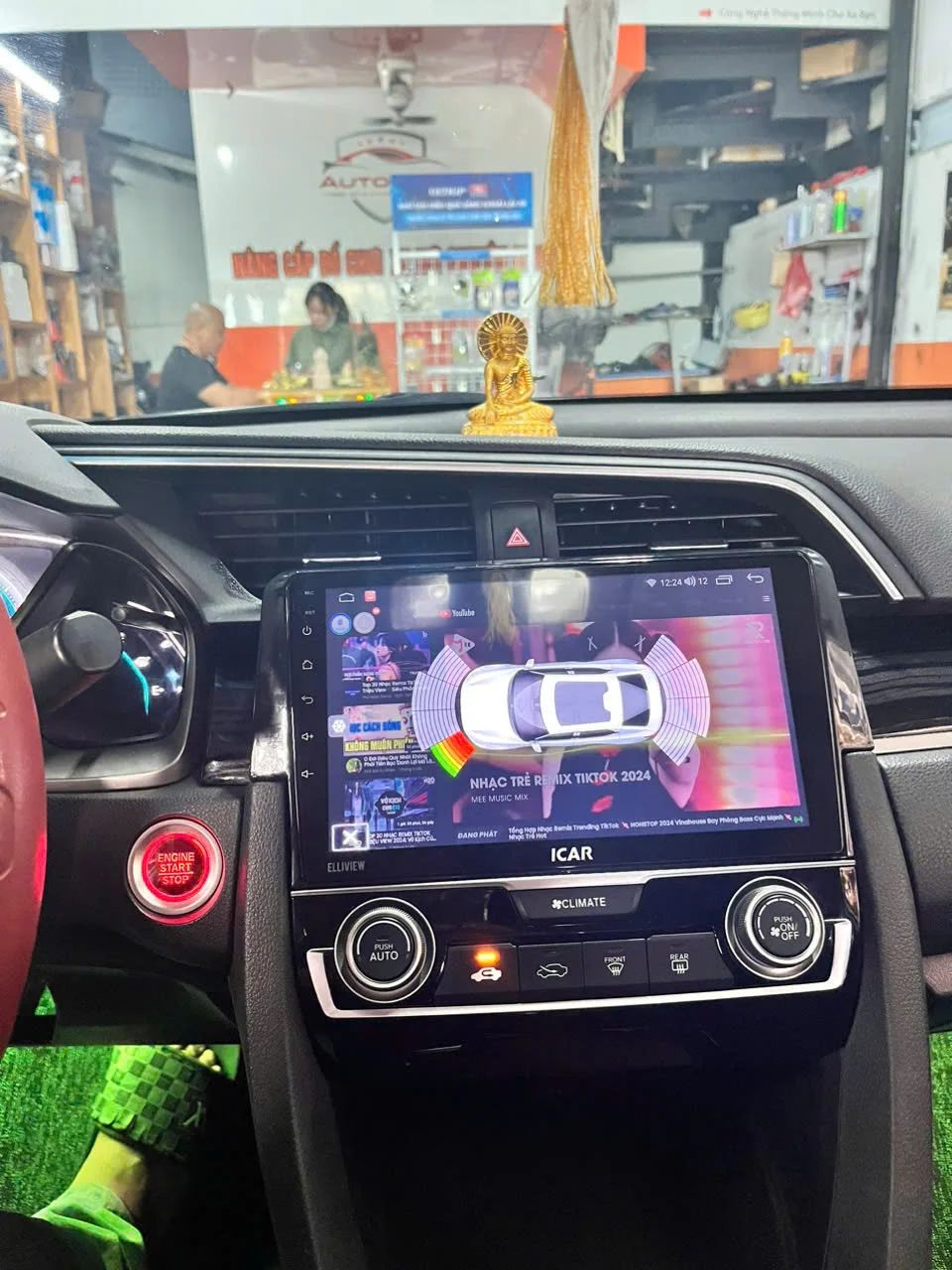 Лидер продаж автомобильные датчики ICAR PS8 датчик парковки предупреждение об обнаружении препятствий совместимое со всеми установками автомобилей для Honda Civic