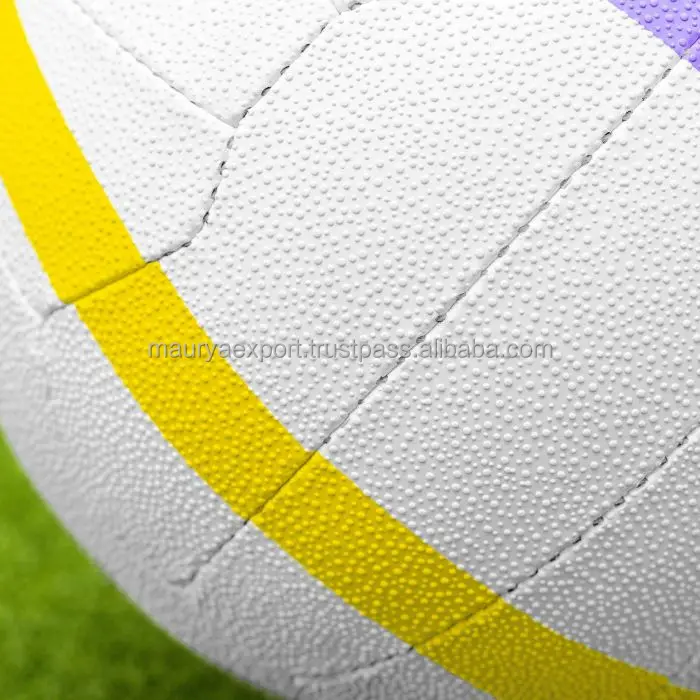 Premium Quality Customized Logo And Design Match custom logo rubber netball ball size 5