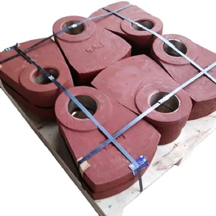 Изготовленная по индивидуальному заказу фабрика Zhilili высокохромированная чугунная Однорядная молотковая дробилка молотковая головка отливка молотковая пластина