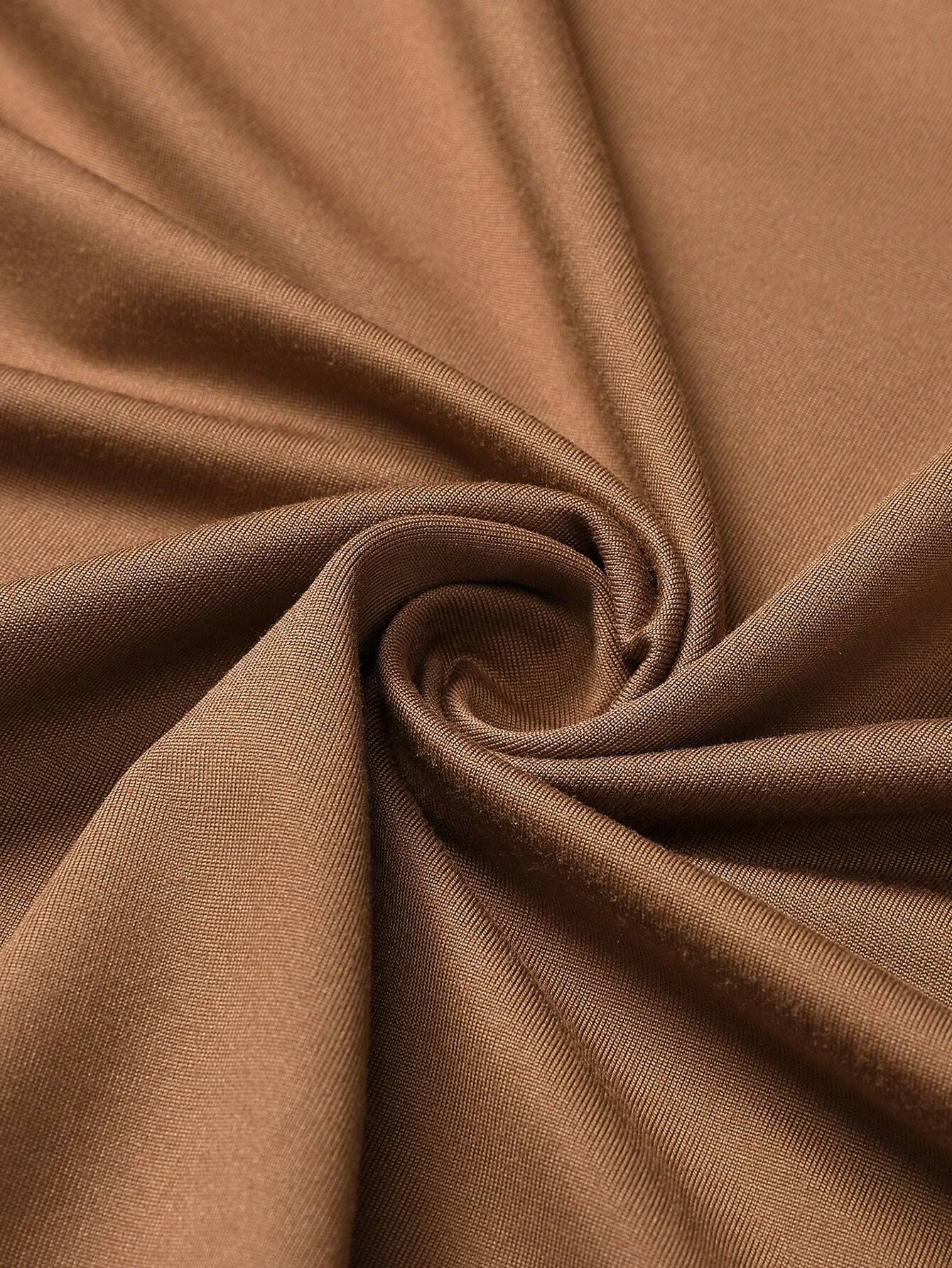 Custom Logo Printing T Shirt Casual Style OEM Service Mens Long Sleeve T Shirts Full Sleeve Brown Shirt For Men