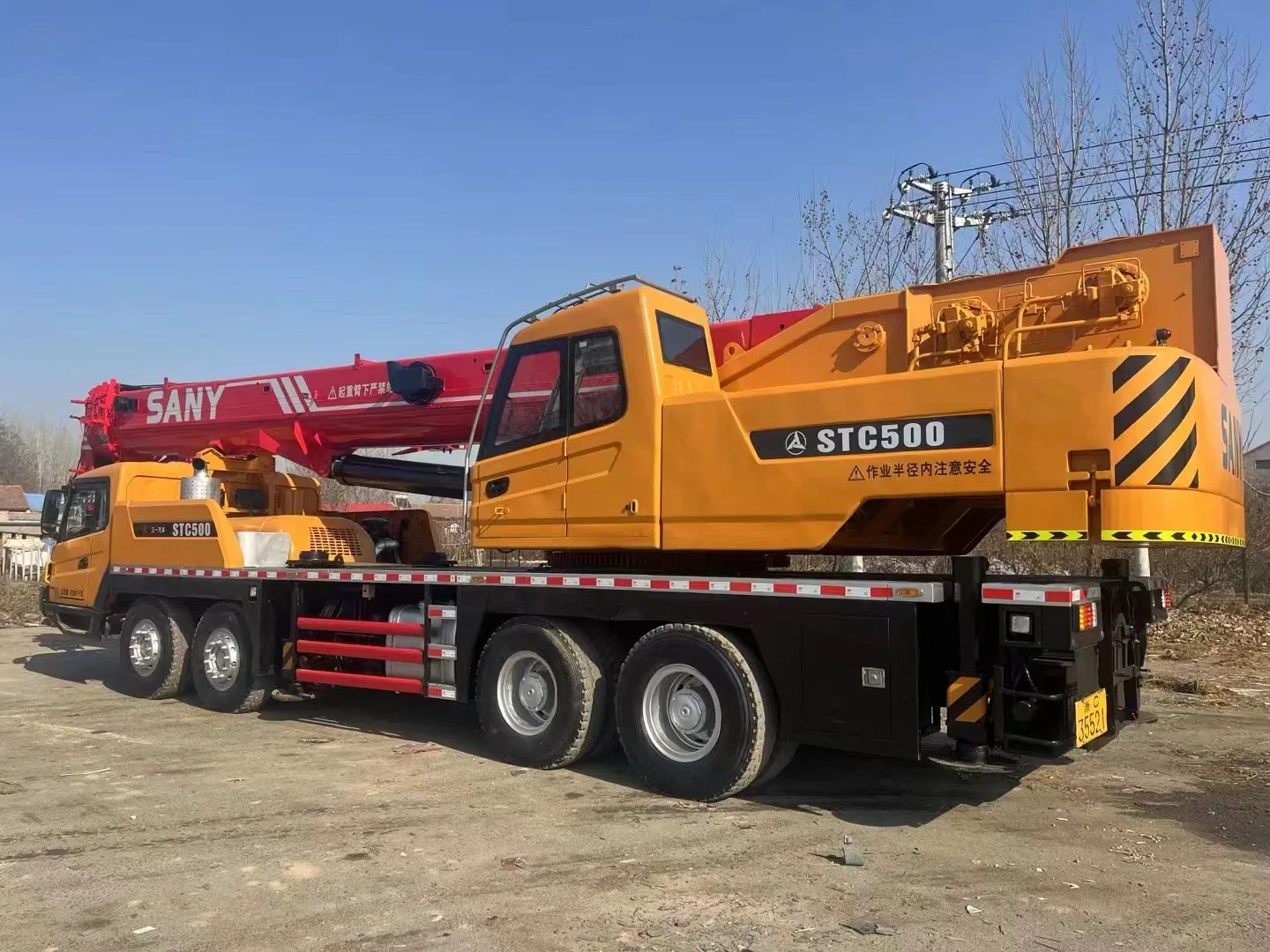 Second Hand 50 Ton SANY STC500 on Hot Sale
