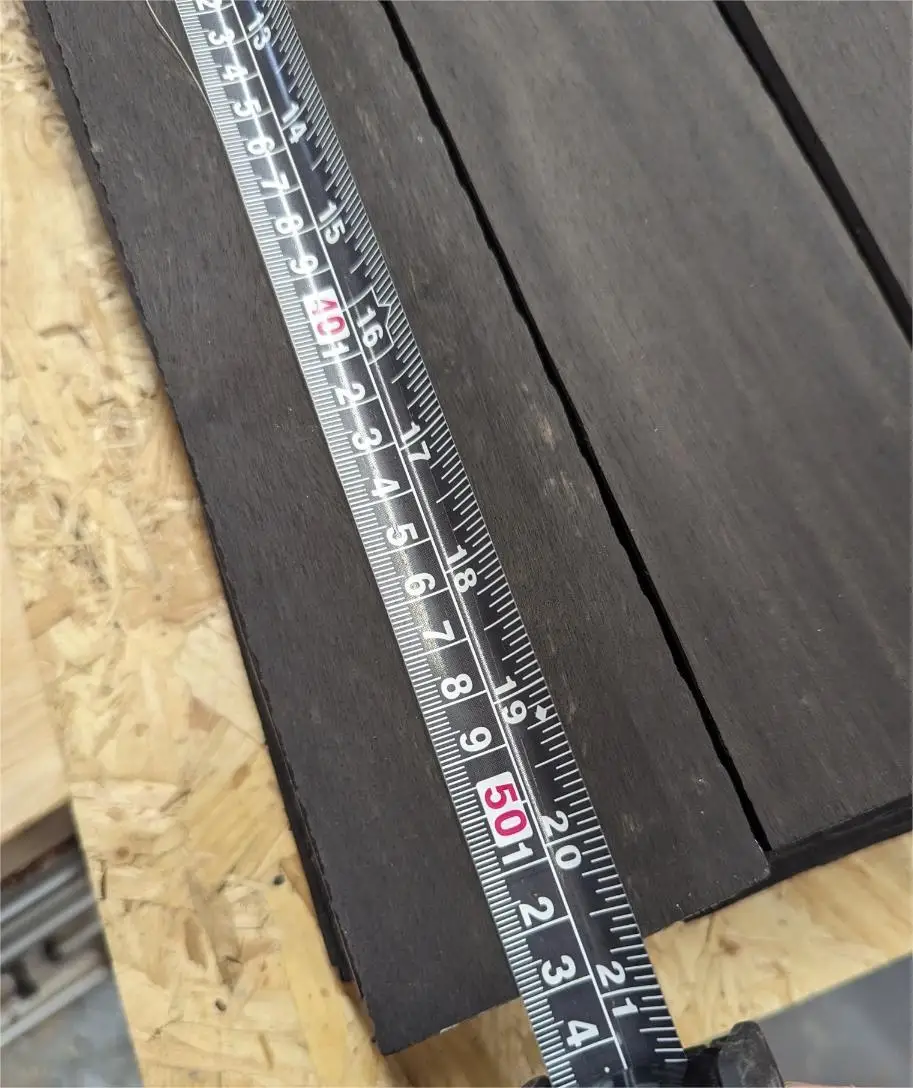 Indian Ebony Guitar Fingerboard Blank