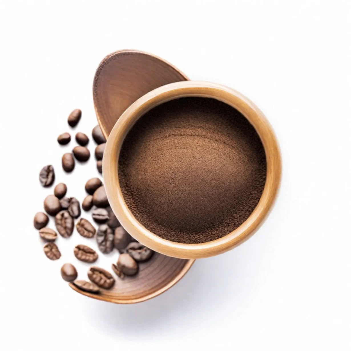 Спрей сушеный бразильский растворимый кофе класса 1 ароматизированный с высоким содержанием кофеина Халяль Сертифицированный