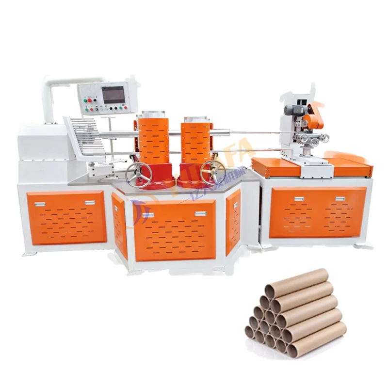 Small machines for home business  cardboard kraft paper core tube production machine
