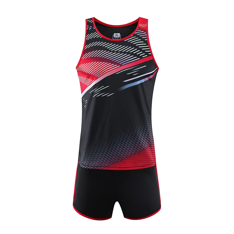 Quick Dry Technology for Active Lifestyle Wholesale running track and field uniform Custom made new design 2023 Best Selling