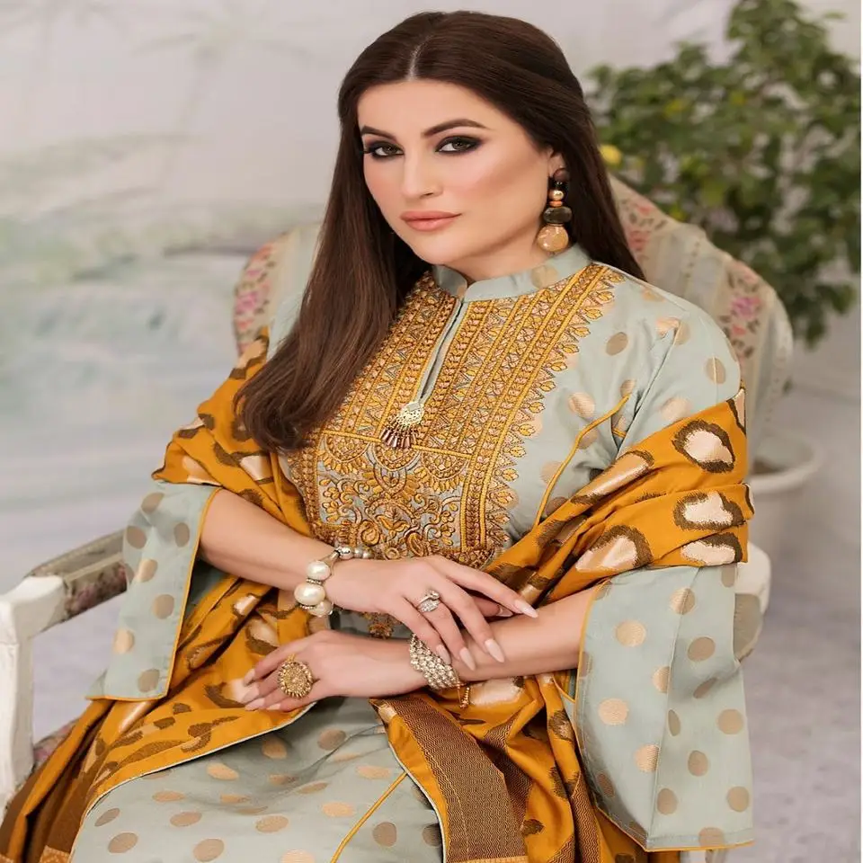 Wholesale Premium Quality 2023 Latest Design pakistani ladies summer shalwar kameez