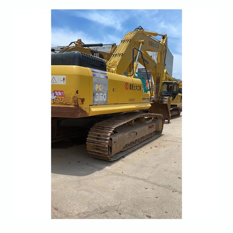Used Japan Construction Machine Komatsu Pc350lc Crawler Heavy Dutyequipment Pc 200 300 400 Excavator Digger