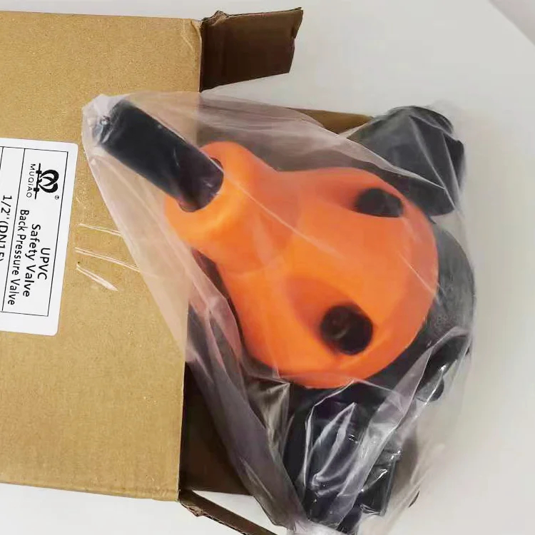 New High-end Listing Chemical Liquid Back Pressure Control Safety Regulator Valve 1/2 inch