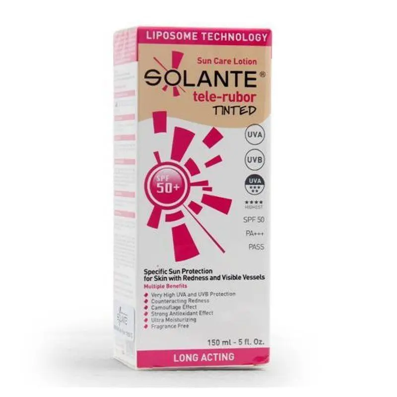 Solante Telerubor Tinted SPF 50+ Lotion 150 ml