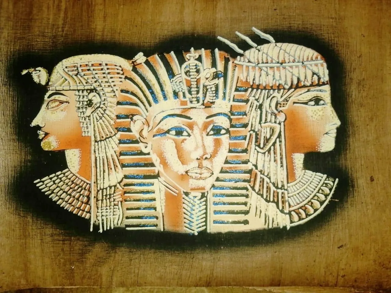 Wallpaper  Ancient Egyptian  Papyrus painting Top quality Home Decoration Hand Painting Art