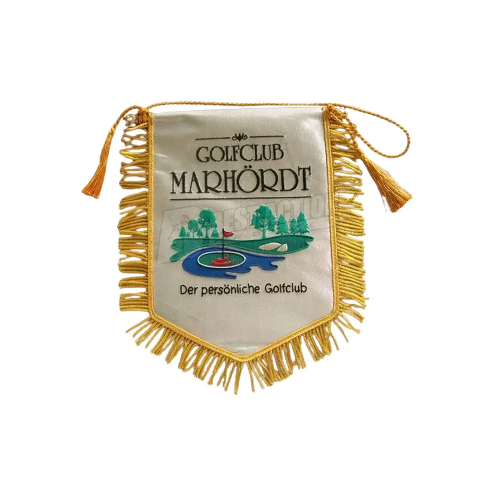 OEM Custom Banners In Various Colors and Sizes High Quality Hand Embroidery Banners