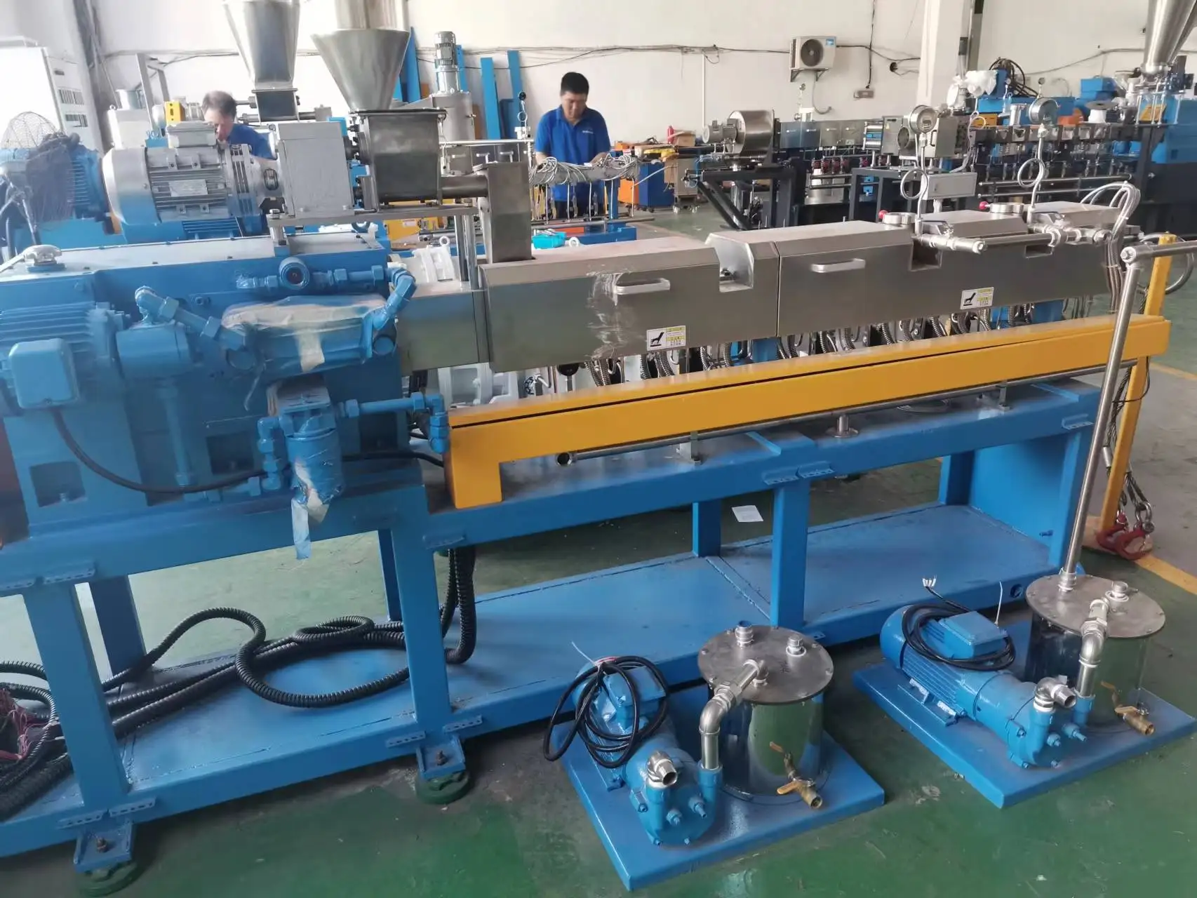 High Efficient Engineering Plastic Pellet Making Machine