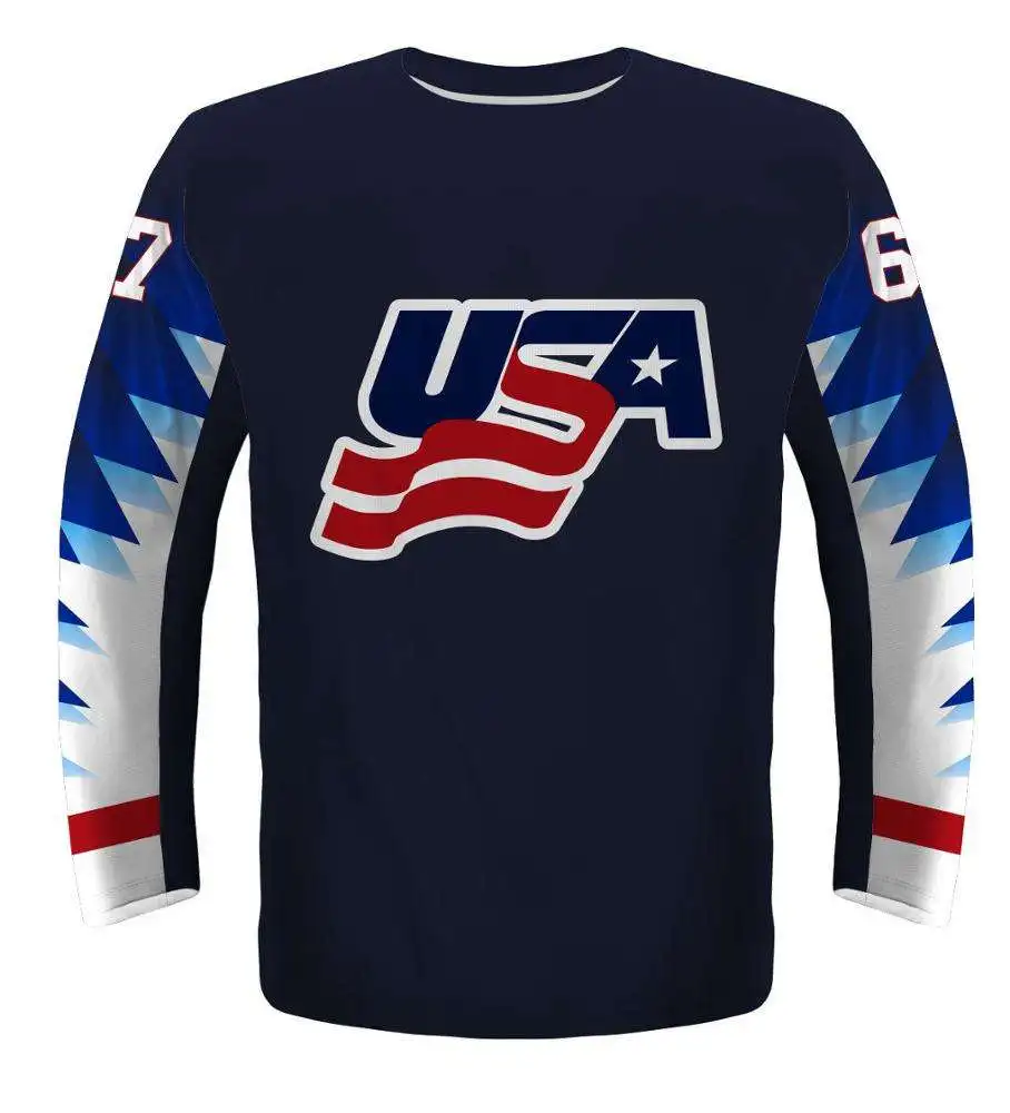 Hot Sublimation Ice Hockey Uniform Custom Made Team Uniform Custom Hockey Jersey For Men ice hockey uniform