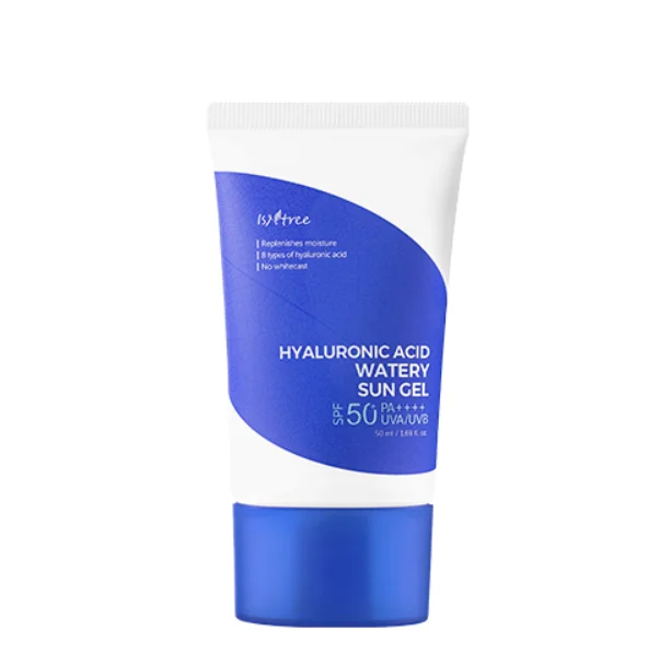 [ISNTREE] Гиалуроновая кислота водянистый Солнечный гель 50 мл SPF50 + PA ++++-Корея косметика оптом