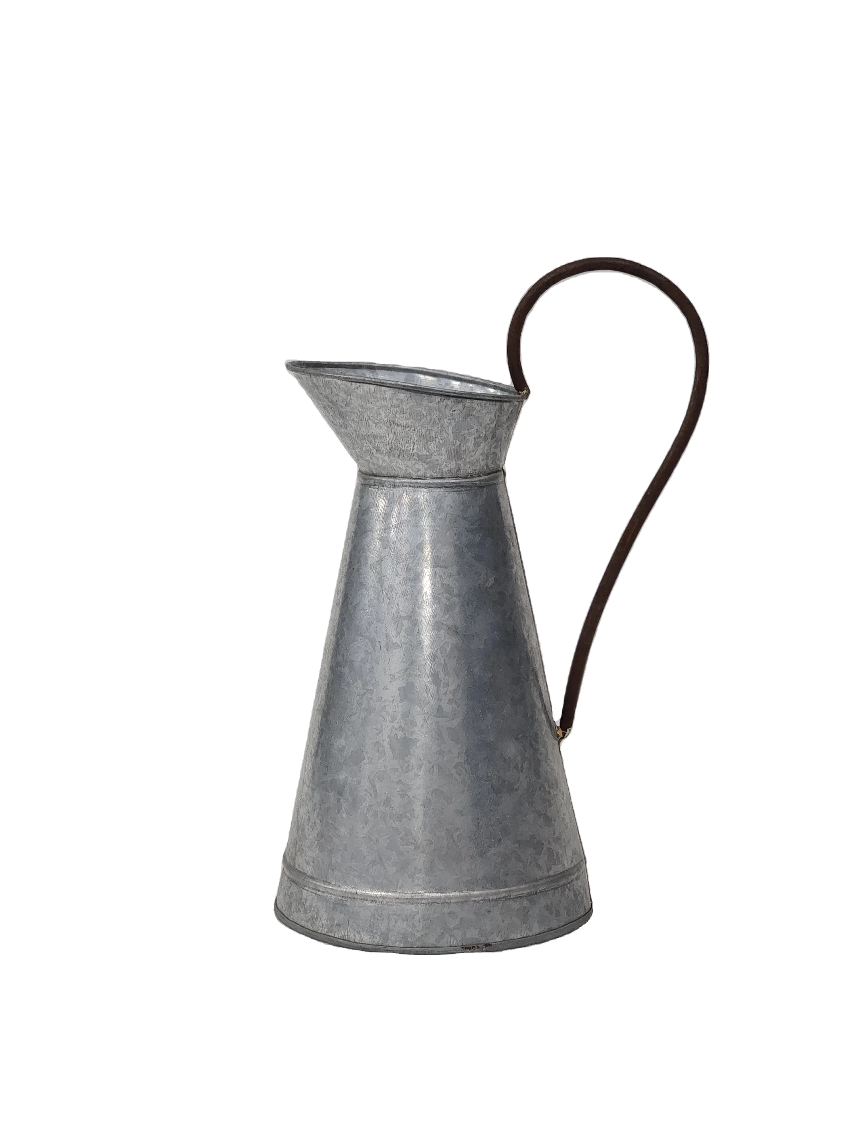 Spun Metal Standing Planter Brass iron Galvanized hot sale