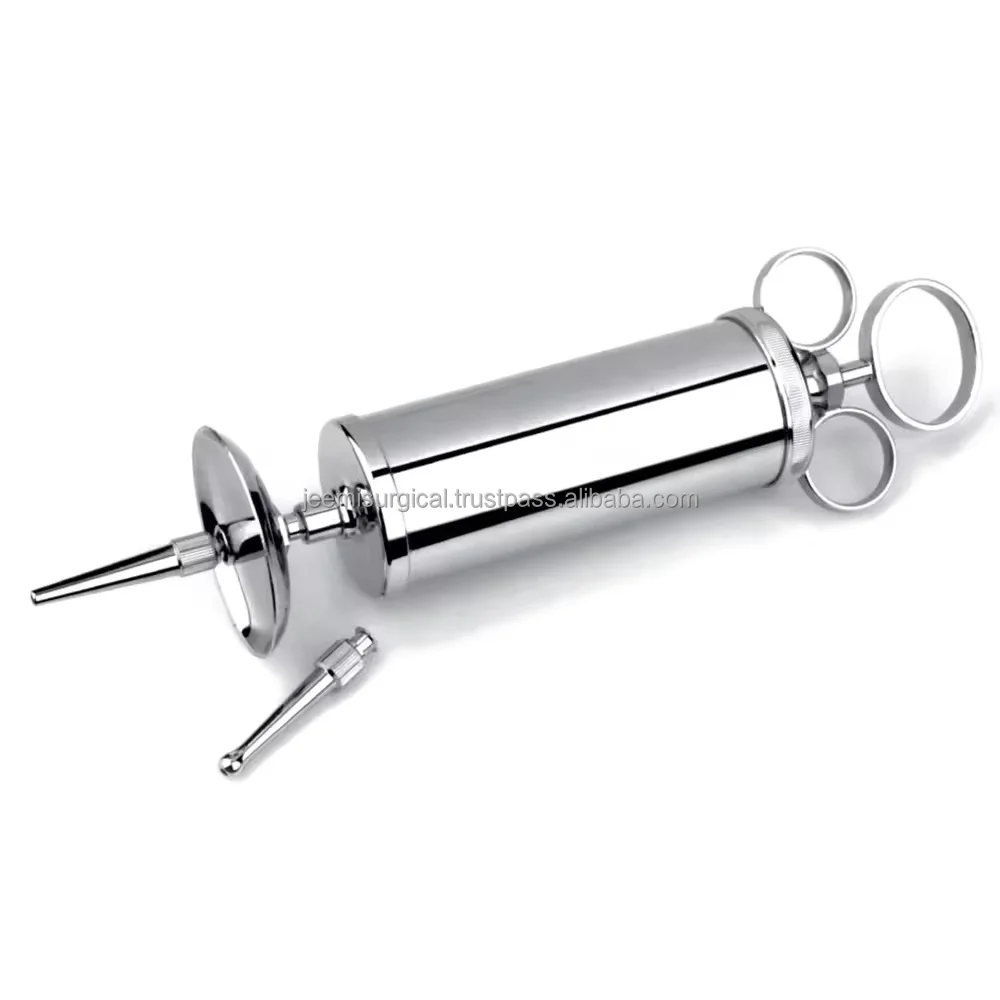 Reiner Ear Syringe Complete Set With Tips High Quality Ear Wax Cleaning Syringe Ent Surgical Instruments
