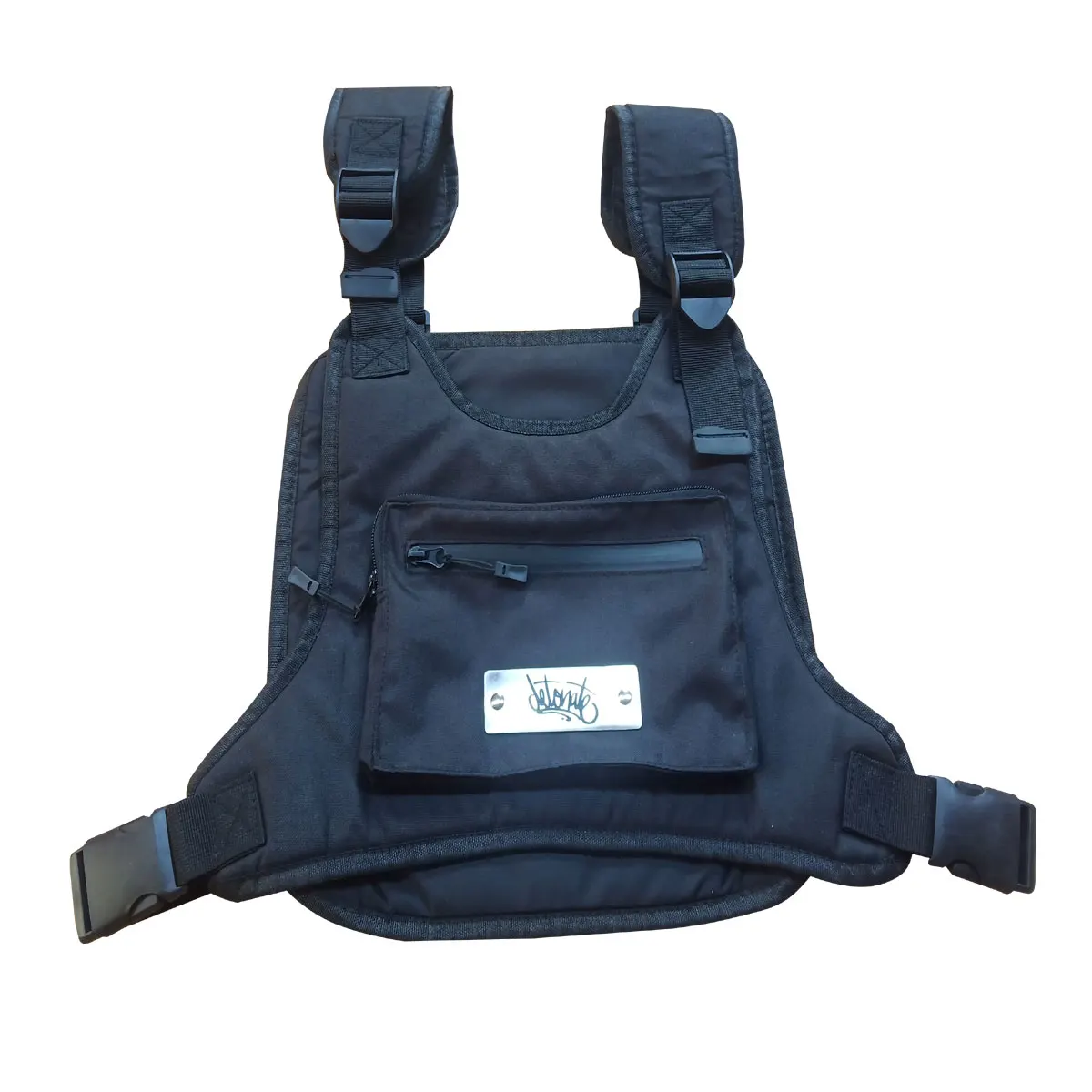 Wholesale Cheap High Quality Multi Pocket Color Stitching Reflective Adjustable Safety Vest