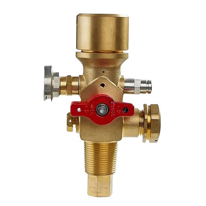 China 150bar CO2 Cylinder Solenoid Valve Automatic Fire Extinguisher System Valve