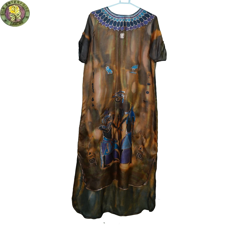 Best Quality Customized Women Kaftan Most Popular Design Long Ethnic Tops for Summer for Clothing