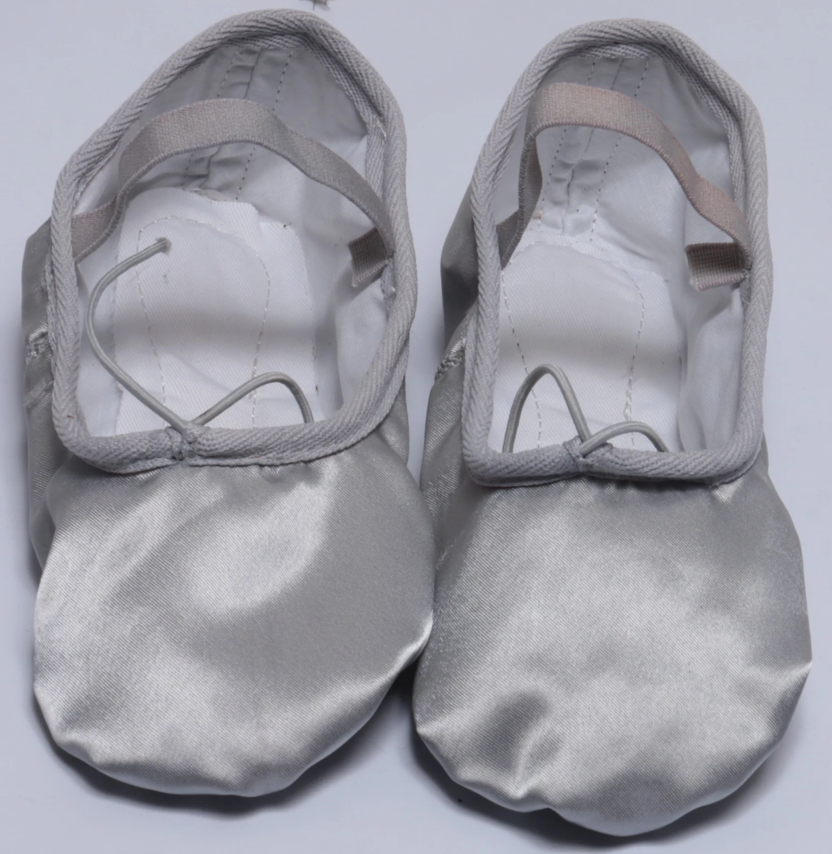 High Quality White Satin Ballet Dance Shoes for Women Girls Leather Outer Full Sole with Inner Cotton Lining Stylish Comfortable