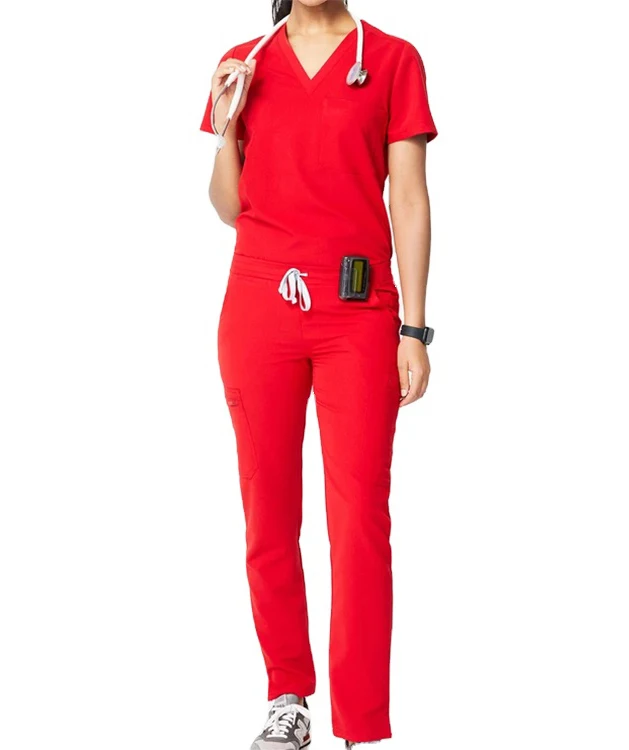 Factory Supplier Medical Uniforms Nursing Printed Scrubs Wholesale Medical Scrub