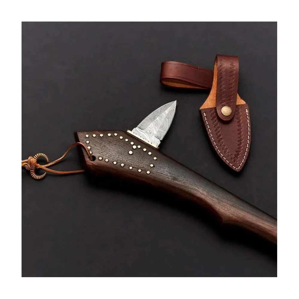 Cheap Price New Stylish Lightweight Damascus Steel Axe / Hot Sale Good Quality Comfortable Handle Damascus Steel Axe