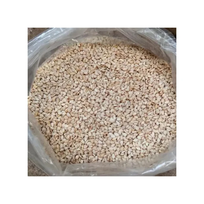 NEW Hulled White sesame seeds Best Quality 100%
