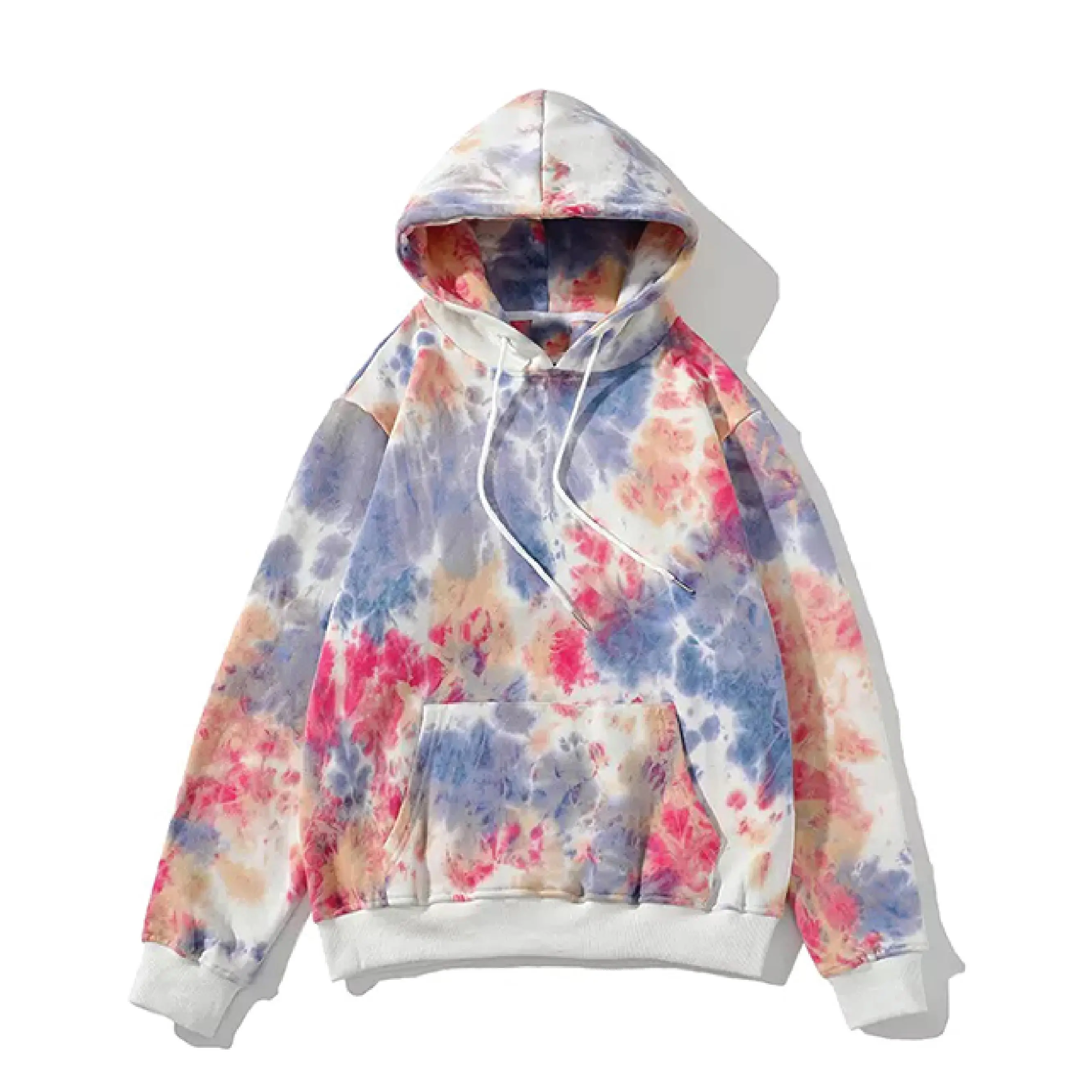 Unisex Tie Dye Hoodie Tie Dye Pullover Custom Street Wear Unisex  Acid Wash Custom Logo Hoodie