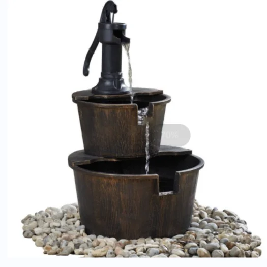New Design Outdoor Antique Style Water fountain with Various Color