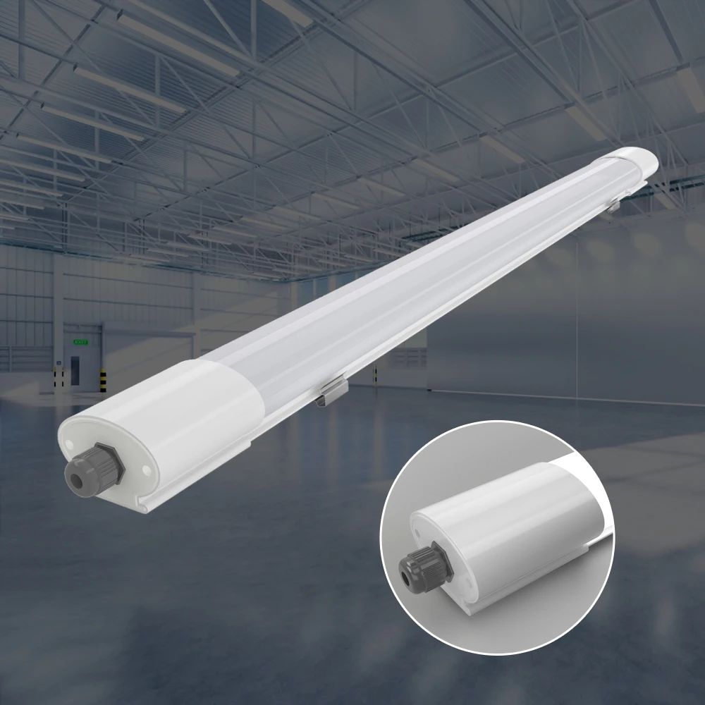 Motion Sensor Linear Light Led Tri-proof Light Fixture Led Batten Lights
