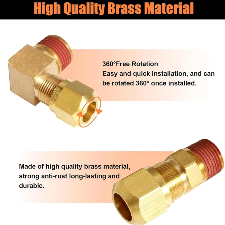 Wholesale Union DOT Air Brake Nylon Tubing Fittings for Air Brakes