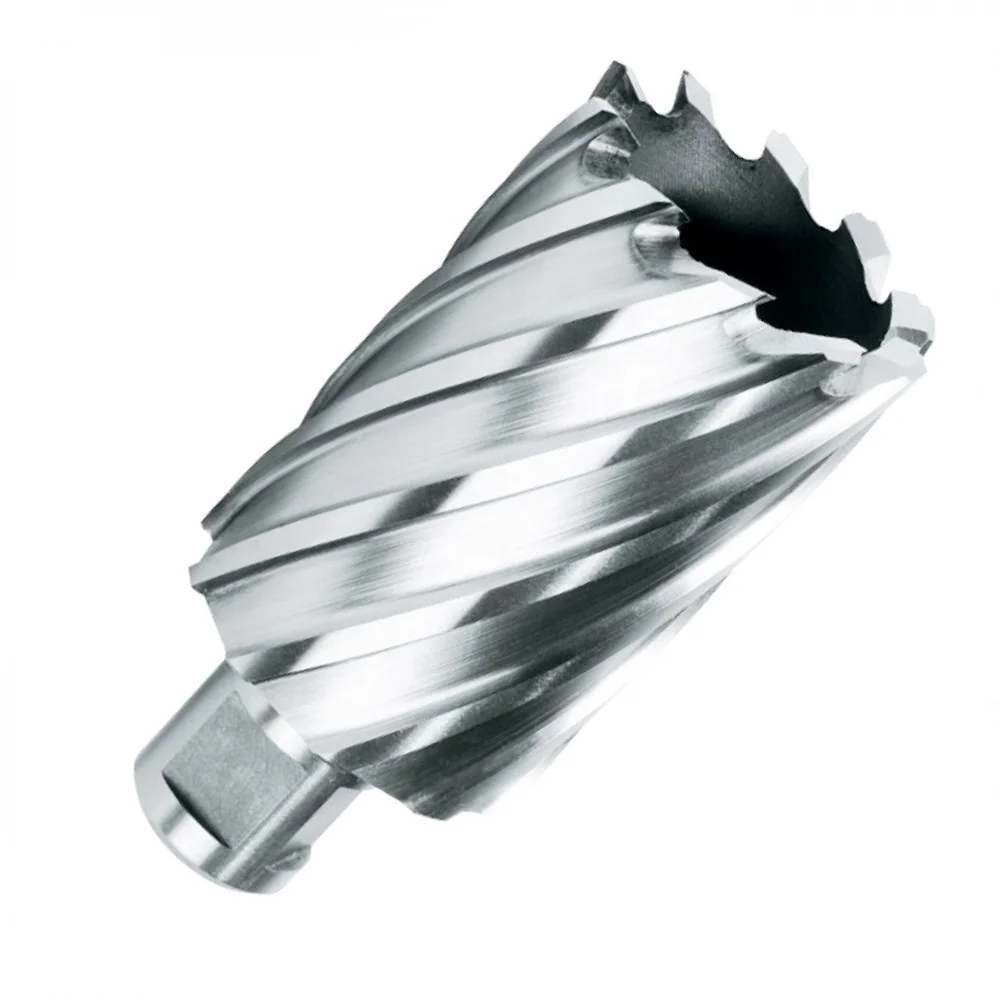 ROKTOOLS Annular Cutter Bit Core Drilling Bit weldon shank Metal Drill Core HSS 12mm