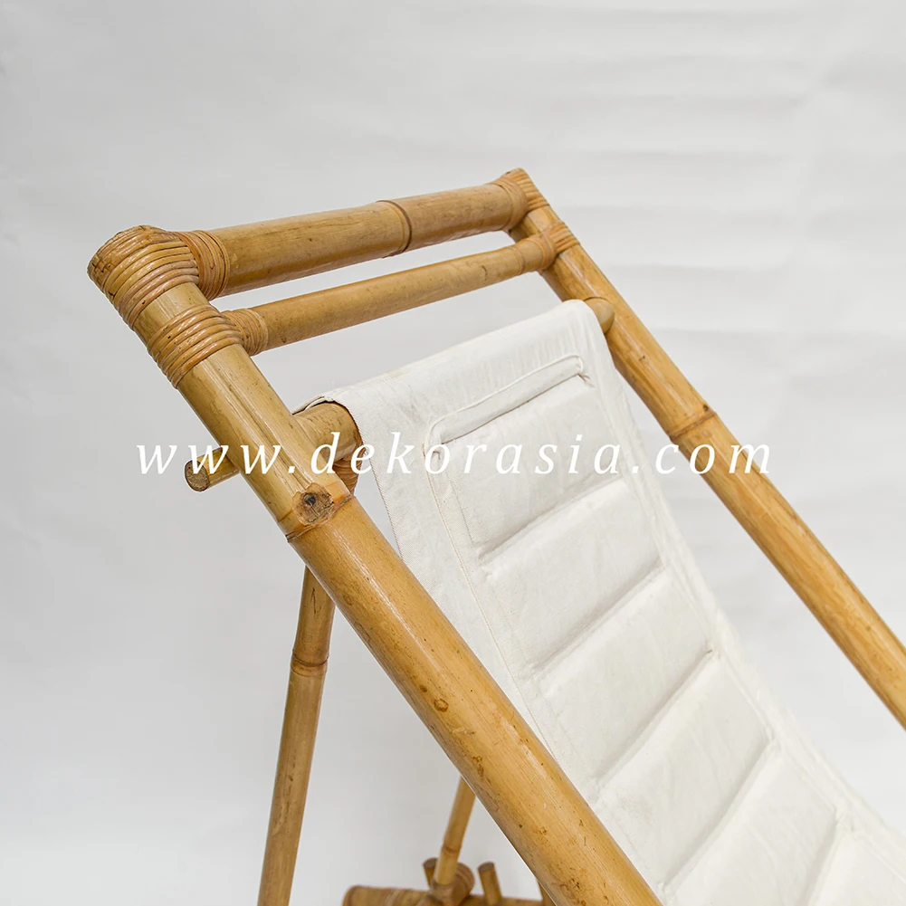 Bamboo Folding Chair, Adjustable Height Folding Chairs, Bamboo Chair Folding Outdoor Bamboo Beach Chair